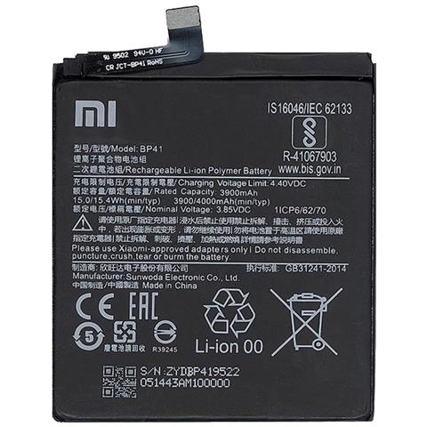 Batteria Litio Integrata Originale Bp41 Bulk Per Redmi K20 - Mi 9t - Foto 1