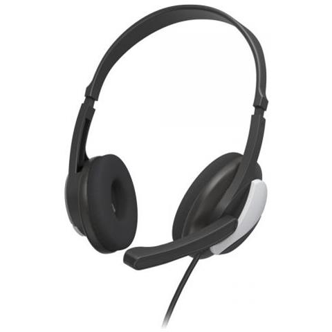 Hs-p100 V2 Cuffia Padiglione Auricolare Connettore 3.5 Mm Nero, Argento - Foto 4
