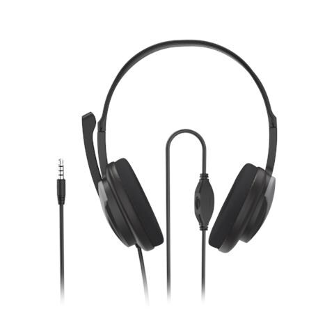 Hs-p100 V2 Cuffia Padiglione Auricolare Connettore 3.5 Mm Nero, Argento - Foto 2