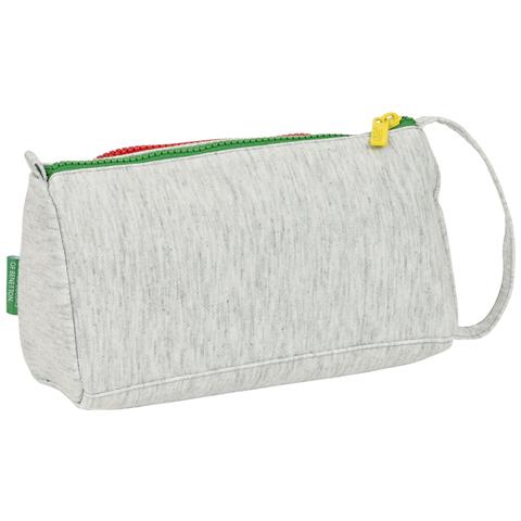 Astuccio Scuola Benetton Pop Grigio (20 X 11 X 8.5 Cm) - Foto 4
