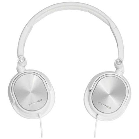 DJ 30 Cuffie Cablato A Padiglione MUSICA Metallico, Bianco - Foto 2