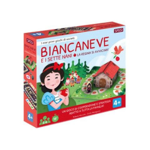 Roberta Marcolin - Biancaneve E I Sette Nani. La Regina Si Avvicina! I Miei Primi Giochi Di Società. Con Casetta 3d Da Costruire. Con 8 Pedine Di Legno. Con 2 Tabelloni. Con 49 Carte - Foto 1