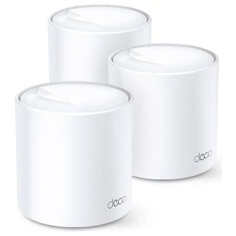 Deco X60 Dual-band (2.4 GHz / 5 GHz) Wi-Fi 6 (802.11ax) Bianco 2 Interno - Foto 1