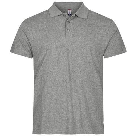Single Jersey Polo Grigio Melan 4xl - Foto 1