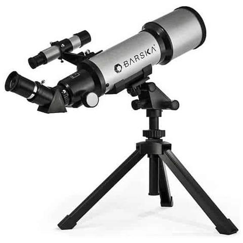 Telescopio Barska Starwatcher 300 Con Treppiede Regolabile E Custodia Protettiva Per Osservazione Astronomica - Foto 1
