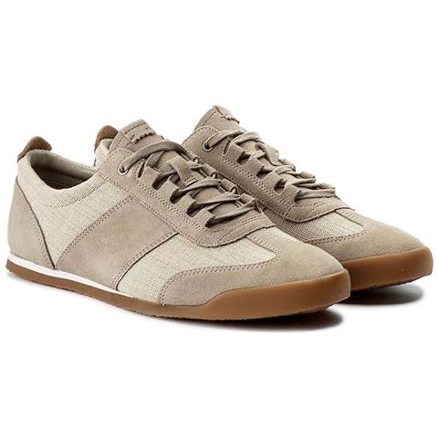 Uomo Siddal Mix Sabbia Beige Scarpe In Pelle Mezza Pelle 41 - Foto 2