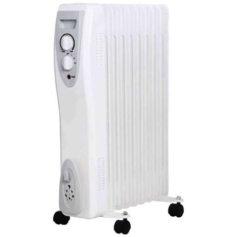 Radiatore Ad Olio Master Or150-7 Stufa Elettrica - Interno 7 Elementi 1500w - Bianco - Foto 1