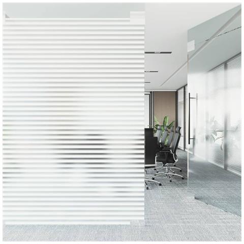 Pellicola Per Finestra Smerigliata Motivo Tenda 45x500 Cm Pvc - Foto 3