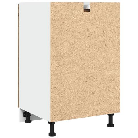 Mobile con Cassetto “Lyon” Legno Antico 50x46x81,5cm - Foto 2