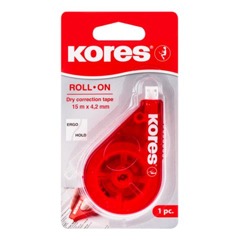 Kores 84723 Nastro Di Correzione 15 M Rosso 1 Pz - Foto 2