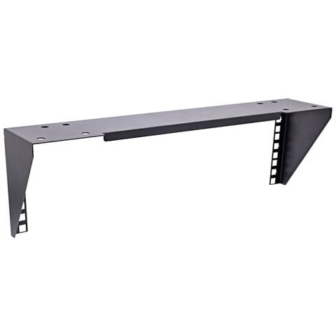 Rack da 19" per montaggio sotto il tavolo, 3U, nero - Foto 2