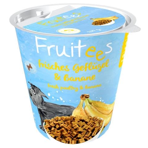Fruitees 603500200 premio per cani e gatti Cane Banana, Trinciapollo 200 g - Foto 1