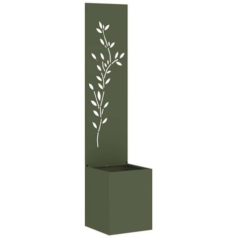 Schermo per privacy in giardino Oliver verde 32 x 140 cm - Foto 1