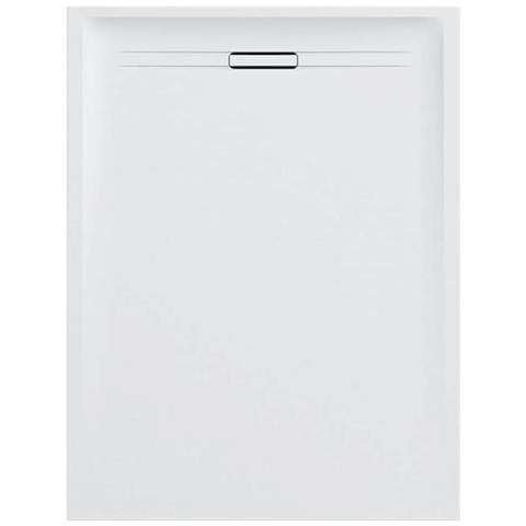 Piatto Doccia Rettangolare In Resin Stone Sestra Da 100x80 Bianco - Foto 1