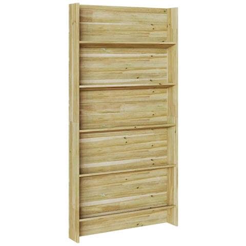 Supporto per piante con lo scaffale Marrone 90 x 15 x 180 cm - Foto 1