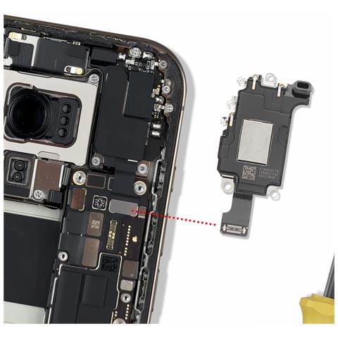 Altoparlante Interno Pezzo Di Ricambio Per Iphone 16 Pro - Foto 4