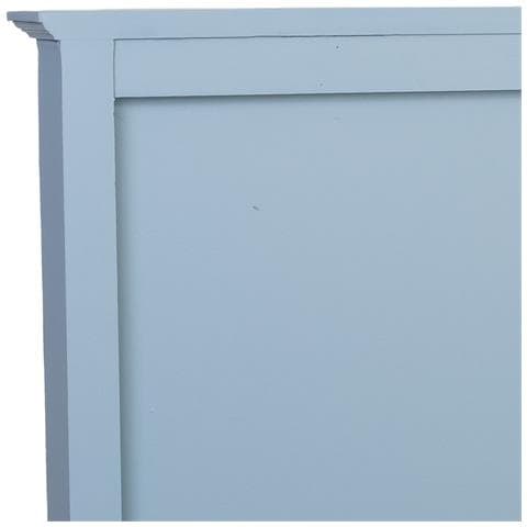 Testiera In Legno Blu 150x7x130h Cm - Foto 8