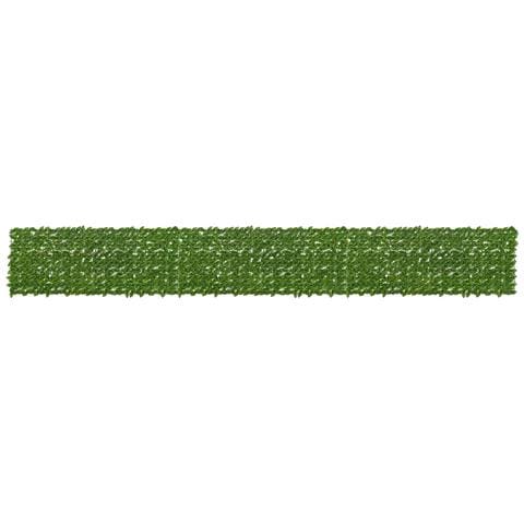 Schermo per balcone con foglie Verde e Giallo 600 x 75 cm - Foto 1