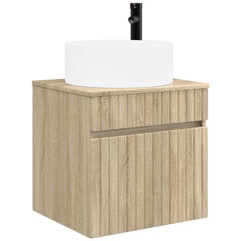 Mobile lavabo da parete Rovere Sonoma 49 x 44,5 x 65,5 cm - Foto 1