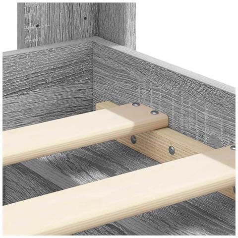 Struttura del letto con stoccaggio e testata 3 pcs - Foto 9