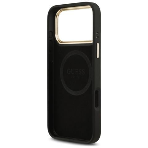 Custodia Per Iphone 17 Pro Max Nera Con Magsafe Guess - Foto 3