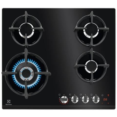 KGG64375K Nero Da incasso 59 cm Gas 4 Fornello (i) - Foto 1