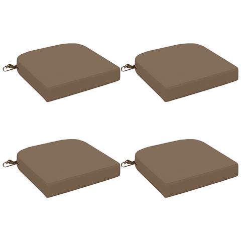 Cuscini per sedile a 4 pezzi SOEST 4 pcs 100% Poliestere - Foto 1