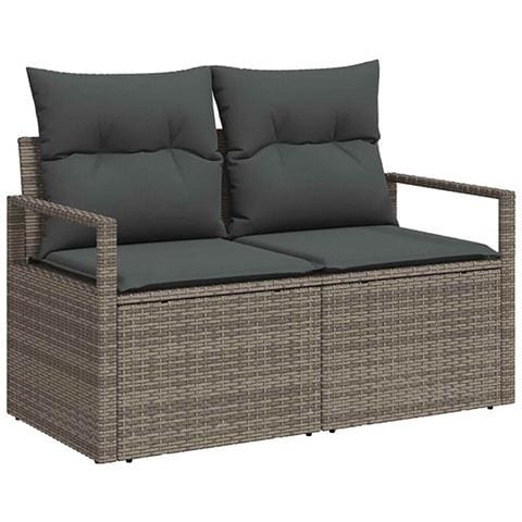 Set di divani 6 pz Grigio e Grigio Scuro - Foto 10