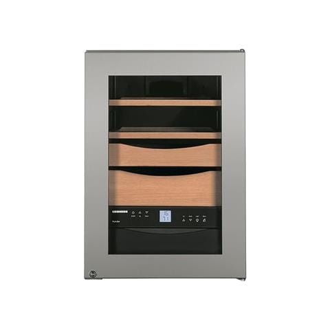 Vetrina Umidificatore Sigari 39 lt Temp. +16 / +20 °C Colore Acciaio Inossidabile - Foto 1