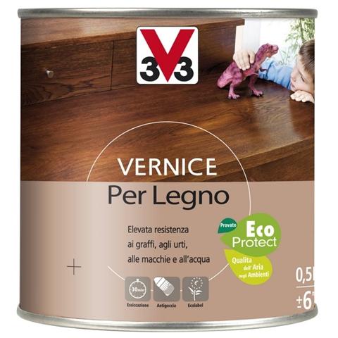 Vernice Per Legno Opaca Teak 500 Ml - Foto 1