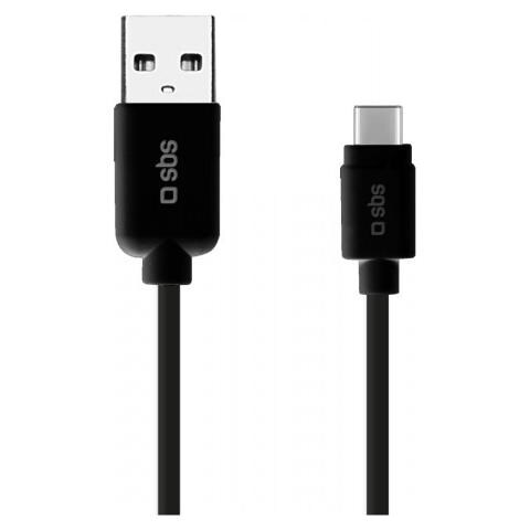 Cavo dati USB 2.0 a Type-C, lunghezza 1,5 m - NERO - Foto 2