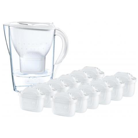 Jahrespaket Weiß Marella Cool White incl. 12 Maxtra Plus, Bianco, 26.0 x 9.0 x 25.0 cm, 4 unità - Foto 1