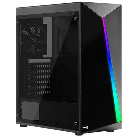 Case Shard Middle Tower ATX / Micro-ATX / Mini-ITX 1 Porta USB 3.0 Colore Nero (Finestrato)  - Foto 1