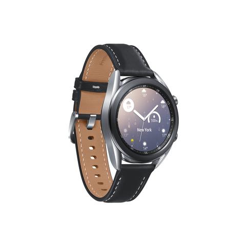 Galaxy Watch3 41mm Bluetooth Wi-Fi e NFC per Fitness con Cardiofrequenzimetro e Pedometro Argento - Foto 2