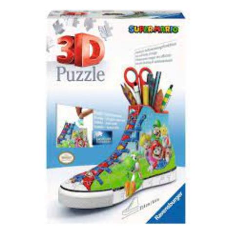 Puzzle 3d Sneaker Super Mario - Foto 1