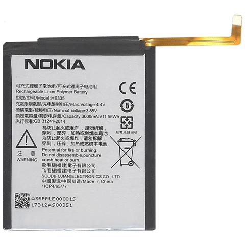 Batteria Litio Integrata Originale He335 Bulk Per 6 (2018) (Ta-1016 - Ta-1045 - Ta-1068 - Foto 1