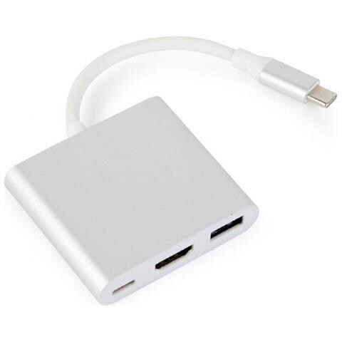 Adattatore Multiplo Usb Type-c - A-cm-hdmif-02-sv - Foto 5