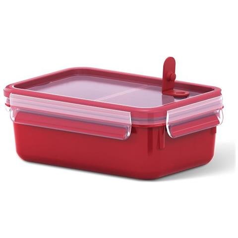 517774 Lunch Container 1l Thermoplastisches Elastomer (tpe) Rot 1stck (e) Brotdose (517774)  - Foto 1