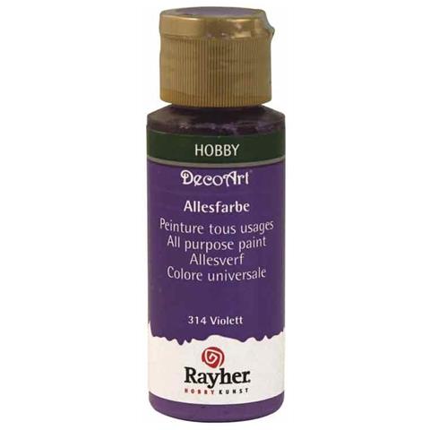 Pittura Acrilica Opaca Multiuso 59 Ml - Viola - Foto 1
