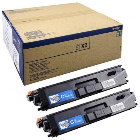 Tn-900ctwin Cartuccia Toner Originale Ciano 2 Pezzo (i) - Foto 1