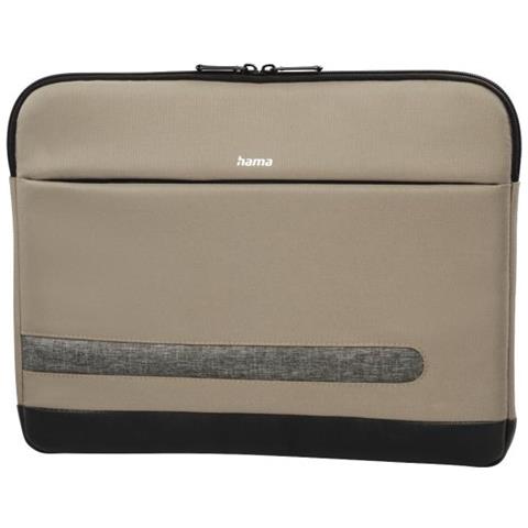 Terra Borsa Per Notebook 39,6 Cm (15.6"") Custodia A Tasca Beige - Foto 1