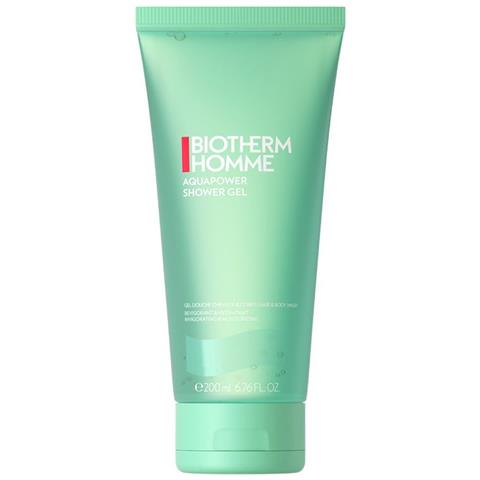 Gel Doccia Rinvigorente E Idratante 200ml Aquapower Capelli E Corpo Uomo Biotherm - Foto 1