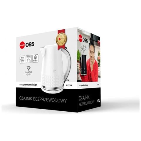Bollitore C270b Colore Bianco Potenza 2150 W 1,7 L - Foto 2