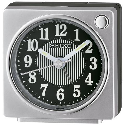 Orologio-sveglia Qhe197s Argentato - Foto 1