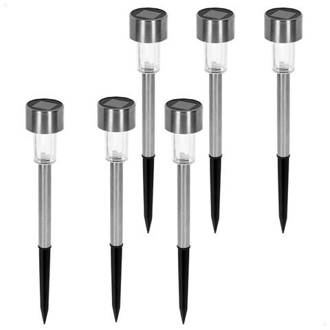 Set Di Picchetti Solari Da Giardino Aktive 6 Pezzi Plastica 5,5 X 36 X 5,5 Cm (6 Unità) - Foto 7
