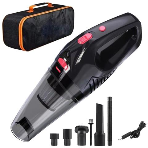 Aspirapolvere Portatile Per Auto Senza Fili – Potenza 14000 Pa, Batteria 6000 MAh, Funzione Soffio E Aspirazione