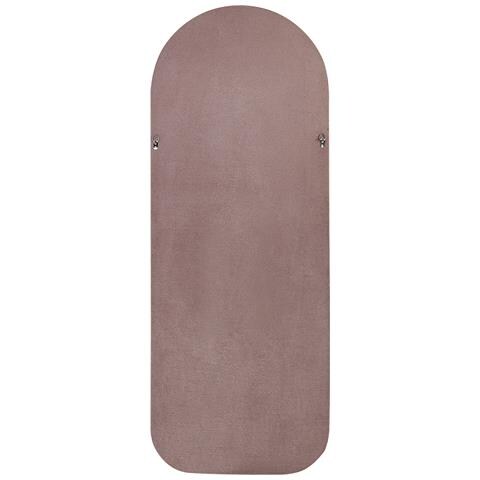 Specchio Da Parete Velluto Rosa 60 X 160 Cm Culan - Foto 2