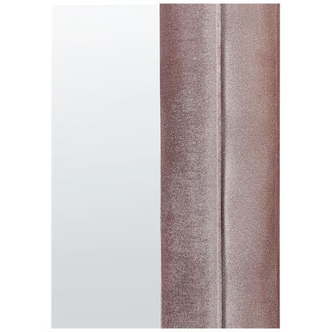 Specchio Da Parete Velluto Rosa 60 X 160 Cm Culan - Foto 6