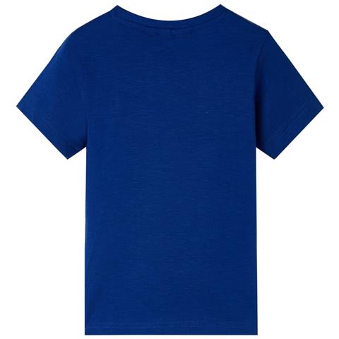 Maglietta Da Bambino A Maniche Corte Blu Scuro 140 - Foto 2