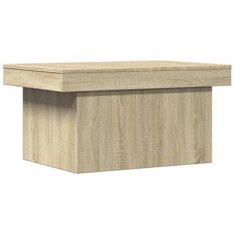 Tavolino Da Salotto Rovere Sonoma 80x55x40 Cm Legno Multistrato - Foto 2